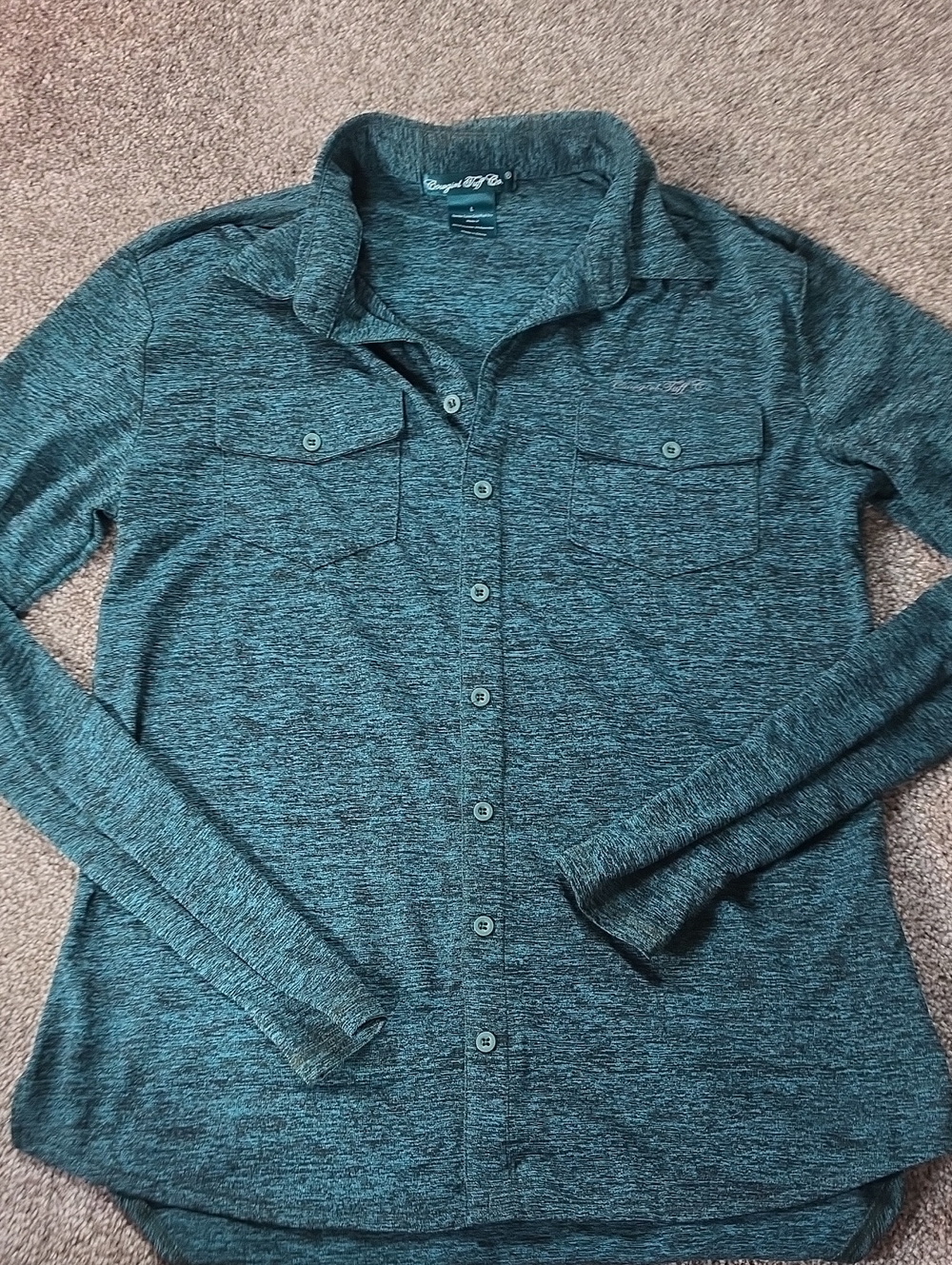 Cowgirl Tuff Knit Pullover Rodeo Shirt
